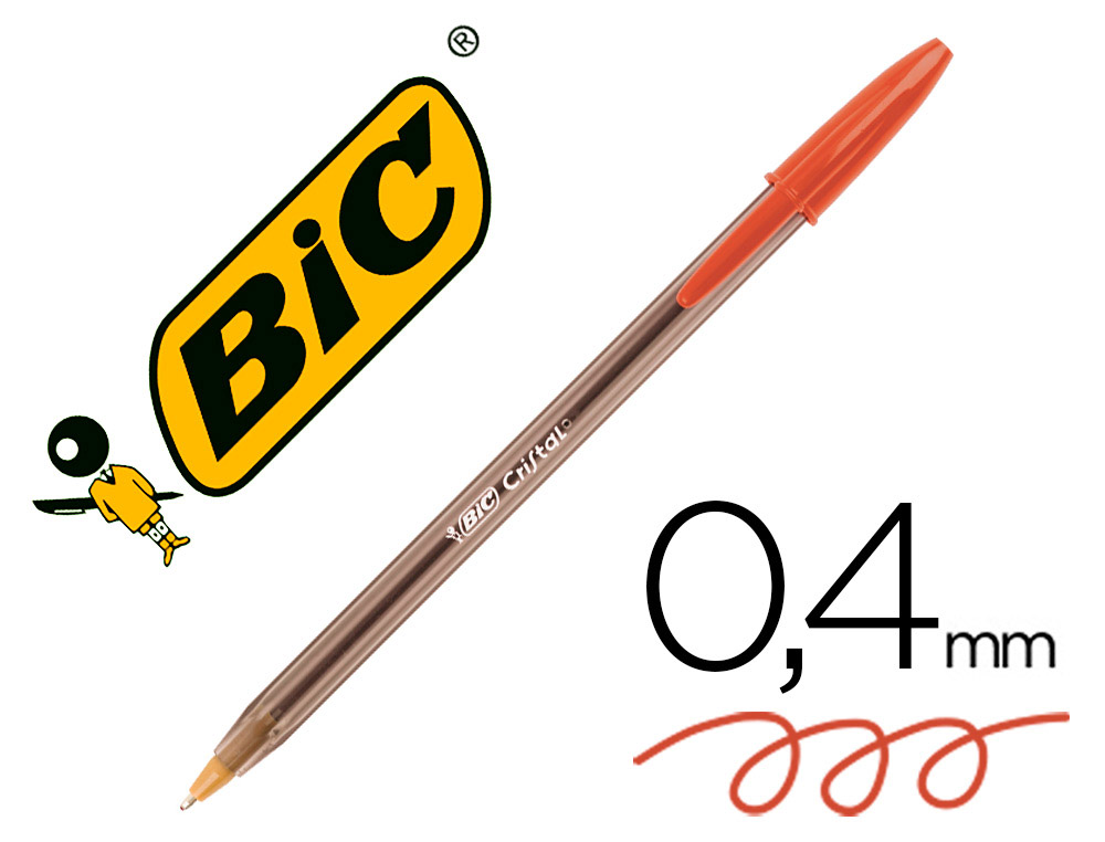 Bic cristal rouge